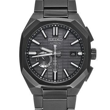 セイコー アストロン ネクスター SBXD015 ブラック メンズ 時計 【中古】【wristwatch】