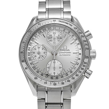 オメガ スピードマスター トリプルカレンダー 3523.30 シルバー メンズ 時計 【中古】【wristwatch】