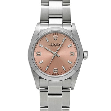 ロレックス オイスターパーペチュアル 77080 ピンク ユニセックス 時計 【中古】【wristwatch】