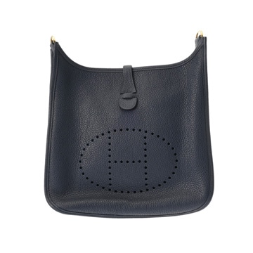エルメス エヴリン 3 PM ブルーニュイ トリヨンクレマンス レディース バッグ 【中古】【bag】
