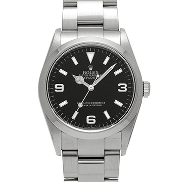 ロレックス エクスプローラー 114270 ブラック メンズ 時計 【中古】【wristwatch】