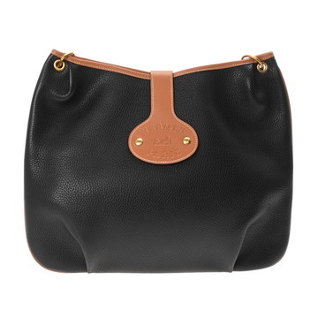 エルメス ショルダーバッグ ブラック/ナチュラル アルデンヌ レディース バッグ 【中古】【bag】