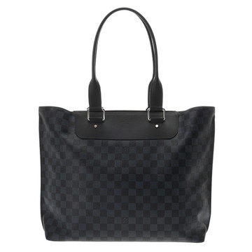 ルイ ヴィトン ダミエコバルト カバヴォワヤージュ ネイビー/ブラック N41397 レザー メンズ バッグ 【中古】【bag】