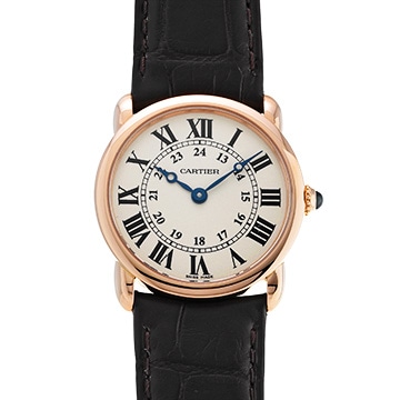 カルティエ ロンド ルイ カルティエ SM W6800151 シルバー レディース 時計 【中古】【wristwatch】