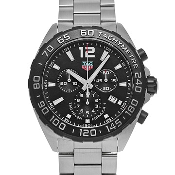タグ ホイヤー フォーミュラ1 クォーツ クロノグラフ CAZ1010.BA0842 ブラック メンズ 時計 【中古】【wristwatch】