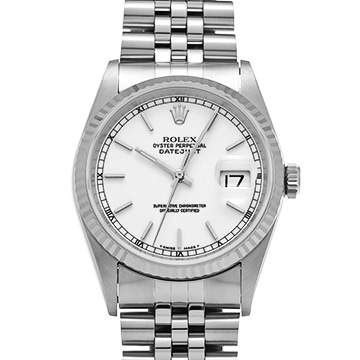 ロレックス デイトジャスト 16234 シルバー メンズ 時計 【中古】【wristwatch】