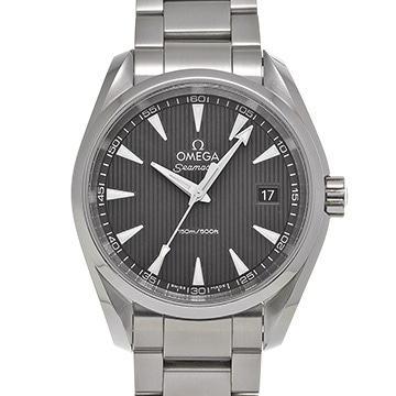 オメガ シーマスター アクアテラ クォーツ 231.10.39.60.06.001 グレー メンズ 時計 【中古】【wristwatch】