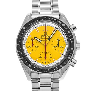 オメガ スピードマスター レーシング ミハエル・シューマッハ 3510.12 イエロー メンズ 時計 【中古】【wristwatch】