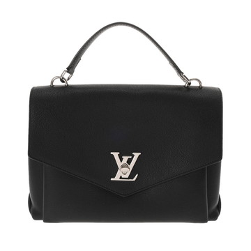 ルイ ヴィトン マイロックミー サッチェル ブラック M54849 カーフレザー レディース バッグ 【中古】【bag】