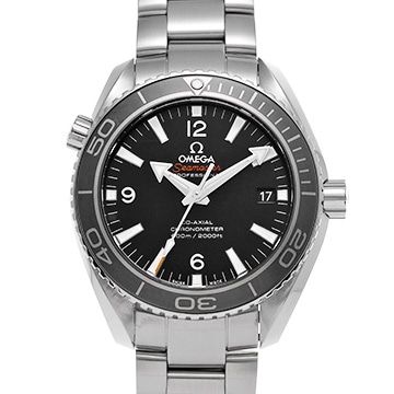オメガ シーマスター プラネットオーシャン 600 コーアクシャル 232.30.42.21.01.001 ブラック メンズ 時計 【中古】【wristwatch】
