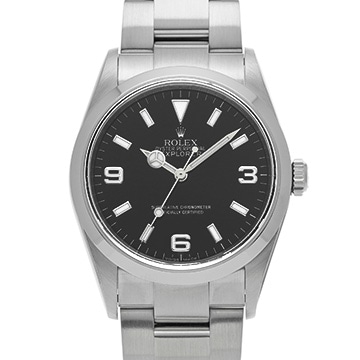 ロレックス エクスプローラー 114270 ブラック メンズ 時計 【中古】【wristwatch】