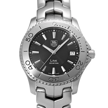 タグ ホイヤー リンク WJ1110.BA0570 ブラック メンズ 時計 【中古】【wristwatch】