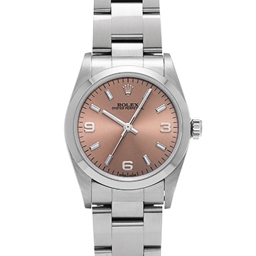 ロレックス オイスターパーペチュアル 77080 ピンク ユニセックス 時計 【中古】【wristwatch】
