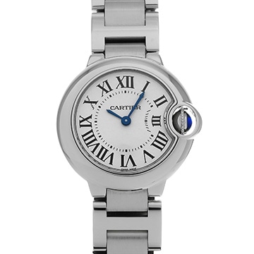 カルティエ バロンブルー W69010Z4 シルバー メンズ 時計 【中古】【wristwatch】