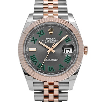 ロレックス デイトジャスト 41 126331 スレート メンズ 時計 【中古】【wristwatch】