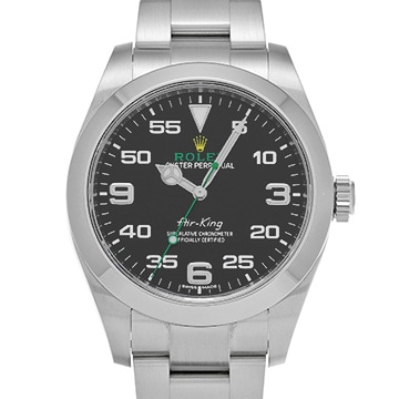 ロレックス エアキング 116900 ブラック メンズ 時計 【中古】【wristwatch】