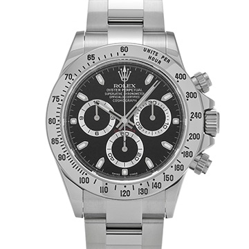 ロレックス コスモグラフ デイトナ 116520 ブラック メンズ 時計 【中古】【wristwatch】