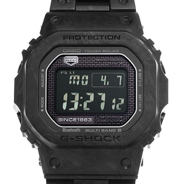 カシオ G-SHOCK GCW-B5000シリーズ G-SHOCK 40th カーボンエディション GCW-B5000UN-1JR ブラック メンズ 時計 【中古】【wristwatch】