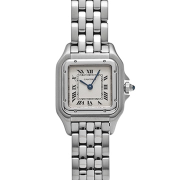 カルティエ パンテール SM W25033P5 シルバー レディース 時計 【中古】【wristwatch】