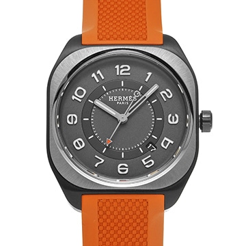 エルメス H08 XL SP1.741a グレー メンズ 時計 【中古】【wristwatch】