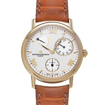 ヴァシュロン コンスタンタン パトリモニー パワーリザーブ 47200/000J シルバー メンズ 時計 【中古】【wristwatch】