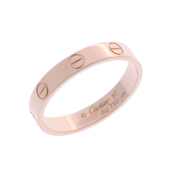 カルティエ ミニラブリング #57 ゴールド K18ピンクゴールド PG レディース ジュエリー 【中古】【jewelry】