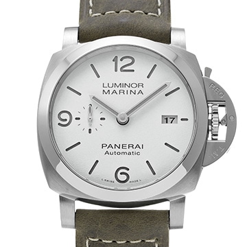 パネライ ルミノールマリーナ 44mm PAM01314 ホワイト メンズ 時計 【中古】【wristwatch】