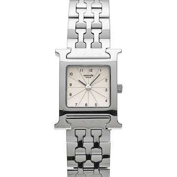 エルメス Hウォッチ HH1.210 アイボリー レディース 時計 【中古】【wristwatch】