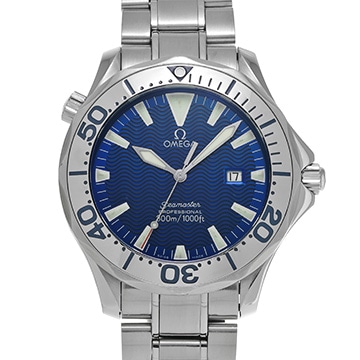 オメガ シーマスター プロフェッショナル 300 2265.80 ブルー メンズ 時計 【中古】【wristwatch】