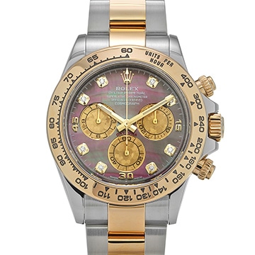 ロレックス コスモグラフ デイトナ 116503NG ブラックシェル/ダイヤモンド メンズ 時計 【中古】【wristwatch】