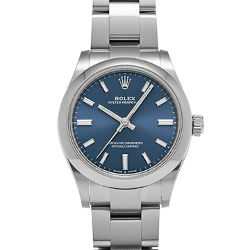 ロレックス オイスターパーペチュアル 31 277200 ブライトブルー ユニセックス 時計 【中古】【wristwatch】