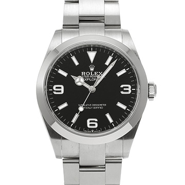 ロレックス エクスプローラー 40 224270 ブラック メンズ 時計 【中古】【wristwatch】