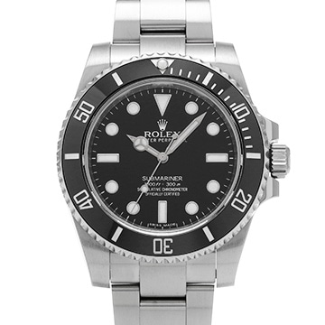 ロレックス サブマリーナ 114060 ブラック メンズ 時計 【中古】【wristwatch】