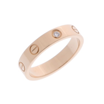 カルティエ ミニラブリング #52 1PD ゴールド K18イエローゴールド YG レディース ジュエリー 【中古】【jewelry】