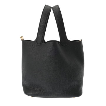 エルメス ピコタン ロック MM ブラック トリヨンクレマンス レディース バッグ 【未使用】【bag】