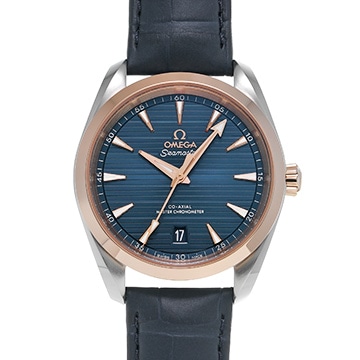 オメガ シーマスター アクアテラ コーアクシャル マスター クロノメーター 220.23.38.20.03.001 ブルー メンズ 時計 【新品】【wristwatch】