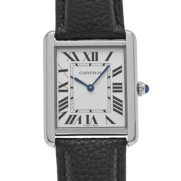 カルティエ タンク ソロ LM WSTA0028 シルバー レディース 時計 【中古】【wristwatch】