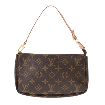 ルイ ヴィトン モノグラム ポシェット アクセソワール ブラウン M51980 モノグラムキャンバス レディース 【中古】【bag】