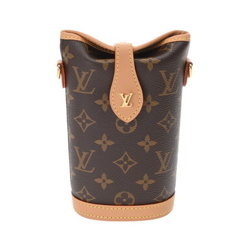 ルイ ヴィトン モノグラム フォールド ミー ポーチ ブラウン M80874 モノグラムキャンバス レディース バッグ 【中古】【bag】