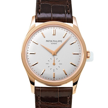 パテック フィリップ カラトラバ 5196R-001 シルバー メンズ 時計 【中古】【wristwatch】