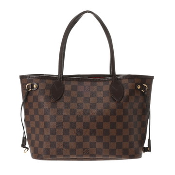 ルイ ヴィトン ダミエ ネヴァーフル PM ブラウン/スリーズ N51109 ダミエキャンバス レディース バッグ 【中古】【bag】