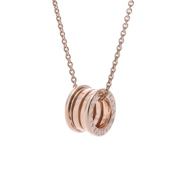 ブルガリ B.ZERO1ネックレス ゴールド 335924 K18ピンクゴールド PG レディース ジュエリー 【中古】【jewelry】