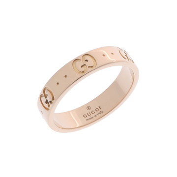 グッチ アイコンリング ゴールド K18イエローゴールド YG レディース ジュエリー 【中古】【jewelry】