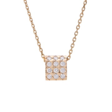 ブシュロン ディアマン ネックレス ゴールド K18イエローゴールド YG レディース ジュエリー 【中古】【jewelry】