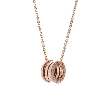 ブルガリ B.ZERO1ネックレス ゴールド K18ピンクゴールド PG レディース ジュエリー 【中古】【jewelry】