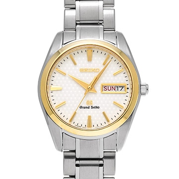 グランドセイコー クォーツ SBGT038 ホワイト メンズ 時計 【中古】【wristwatch】
