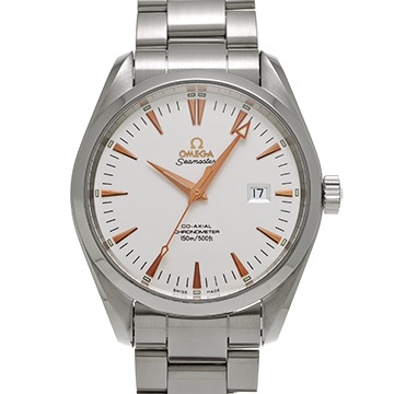 オメガ シーマスター アクアテラ コーアクシャル ビッグサイズ 2502.34 シルバー メンズ 時計 【中古】【wristwatch】
