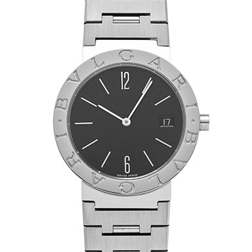 ブルガリ ブルガリブルガリ BB33SSD ブラック ユニセックス 時計 【中古】【wristwatch】