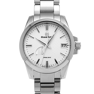 グランドセイコー ヘリテージコレクション スプリングドライブ SBGA225 ホワイト メンズ 時計 【中古】【wristwatch】