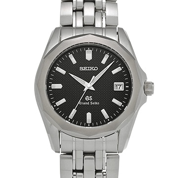 グランドセイコー クオーツ SBGF001 ブラック メンズ 時計 【中古】【wristwatch】